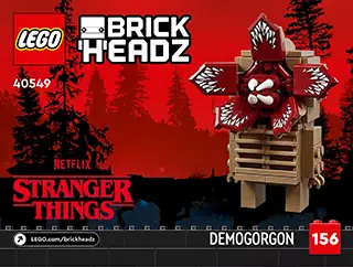 - Brickheadz - Stranger high quality Things - Demogorgon & Eleven - Set 40549