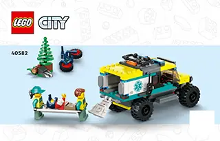 City: 4x4 Off-Road Ambulance buy Rescue 40582 Bundle (3 sets)