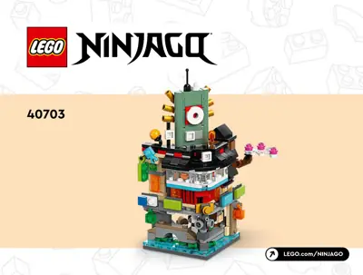 LEGO Micro NINJAGO City • Set 40703 • SetDB • Merlins Bricks