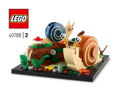 LEGO Ideas Friendly Snails • Set 40788 • SetDB