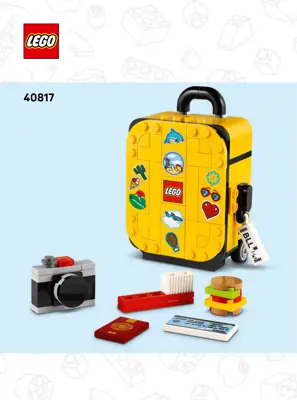 LEGO Creator Yellow Travel Suitcase • Set 40817 • SetDB