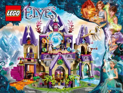 LEGO Elves Skyra's Mysterious Sky Castle • Set 41078