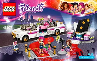 LEGO Friends Pop Star Limo Set 41107 SetDB