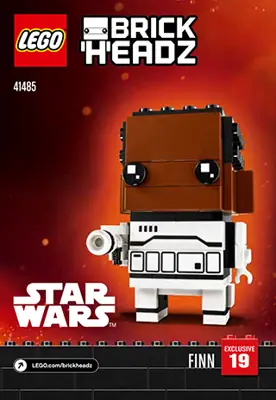 Fashion brickheadz finn