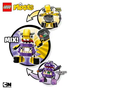 LEGO Mixels Forx • Set 41546 • SetDB • Merlins Bricks