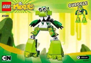 LEGO Mixels Gurggle • Set 41549 • SetDB • Merlins Bricks