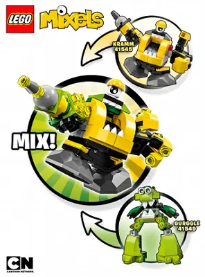 ミザリ LEGO Mixels Gurggle • Set 41549 • SetDB • Merlins Bricks