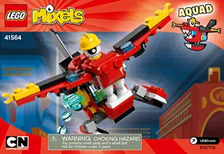 LEGO Mixels Aquad • Set 41564 • SetDB • Merlins Bricks