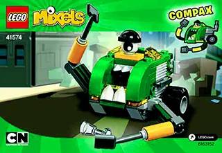LEGO Mixels Compax • Set 41574 • SetDB • Merlins Bricks