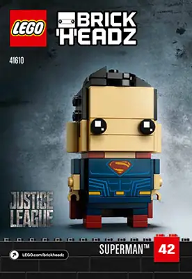 Brickheadz 41610 Tactical store Batman Superman