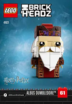 Brickheadz store - Ron and Dumbledore