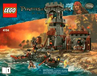 LEGO Pirates of the Caribbean Whitecap Bay • Set 4194