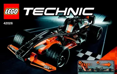 LEGO Technic Black Champion Racer • Set 42026 • SetDB