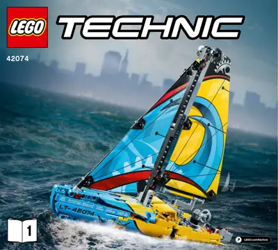 LEGO Technic Racing Yacht • Set 42074 • SetDB