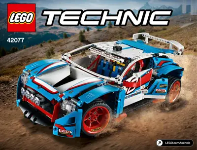 LEGO Technic Rally Car • Set 42077 • SetDB • Merlins Bricks