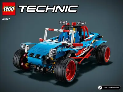 LEGO Technic Rally Car • Set 42077 • SetDB • Merlins Bricks