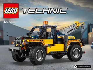 LEGO Technic Heavy Duty Forklift Set 42079 SetDB