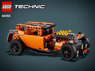 メルヒオット LEGO® 42093 Chevrolet Corvette ZR1 motorized with BuWizz