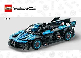 Blue bugatti lego sale