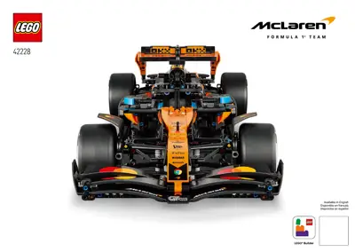＊R8920ページ LEGO Technic McLaren MCL39 F1 Car • Set 42228 • SetDB