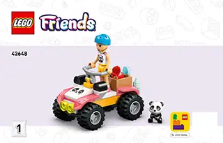 LEGO Friends Panda Sanctuary Animal Care • Set 42648 • SetDB