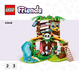 LEGO Friends Panda Sanctuary Animal Care • Set 42648 • SetDB