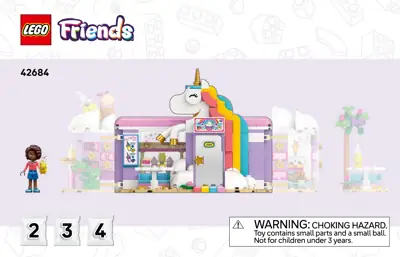 LEGO Friends Unicorn Dream Café • Set 42684 • SetDB