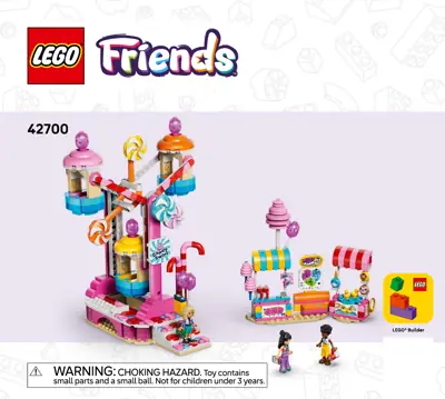 LEGO Friends Candy & Cupcake Ferris Wheel • Set 42700
