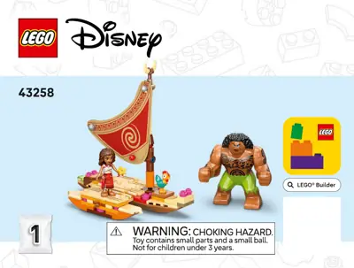 LEGO Disney Kakamora Barge • Set 43258 • SetDB