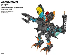 LEGO HERO Factory FLYER Beast vs. BREEZ • Set 44020 • SetDB