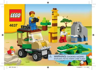 LEGO Classic Safari Building Set • Set 4637 • SetDB