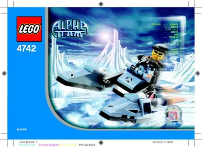 LEGO Alpha Team Chill Speeder • Set 4742 • SetDB