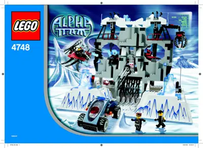 LEGO Alpha Team Ogel's Mountain Fortress • Set 4748