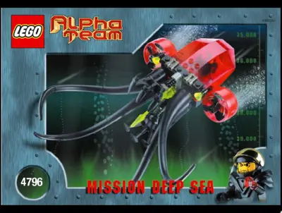 LEGO Alpha Team Ogel Mutant Squid • Set 4796 • SetDB