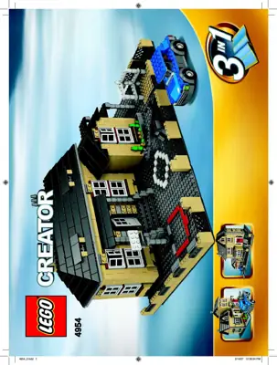 LEGO Creator Model Town House • Set 4954 • SetDB