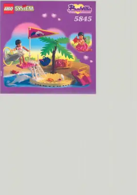 LEGO Belville Harriet at the Dolphin Show • Set 5845 • SetDB