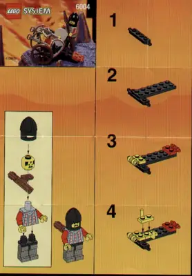 LEGO Castle Crossbow Cart • Set 6004 • SetDB