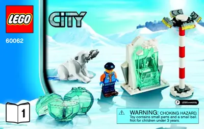 LEGO City Arctic Icebreaker • Set 60062 • SetDB