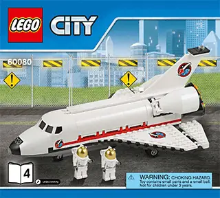 Lego city space shuttle 60080 online