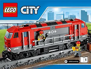 City fashion 2015 Set (60098): Heavy Haul Train