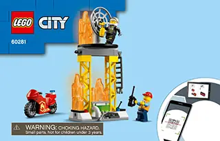 LEGO City Fire Rescue Helicopter Set 60281 SetDB