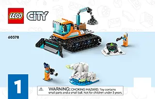 LEGO City Arctic Explorer Truck and Mobile Lab • Set 60378