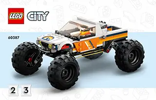 LEGO City 4x4 Off-Roader Adventures • Set 60387 • SetDB