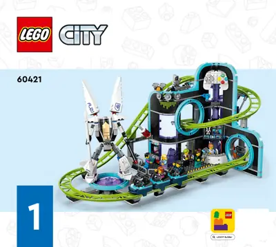 LEGO City Robot World Roller-Coaster Park • Set 60421