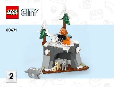 LEGO City Arctic Explorer Science Lab Truck • Set 60471