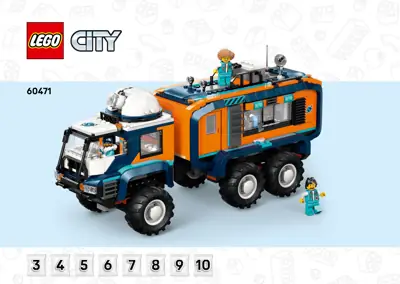 LEGO City Arctic Explorer Science Lab Truck • Set 60471