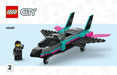 LEGO City Jet vs. Car • Set 60489 • SetDB • Merlins Bricks