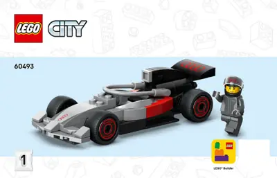 LEGO City F1 Display Truck with Audi F1 Race Car • Set 60493