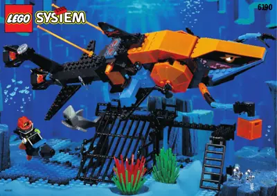 LEGO Aquazone Shark's Crystal Cave • Set 6190 • SetDB