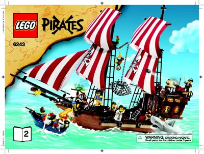LEGO Pirates Brickbeard's Bounty • Set 6243 • SetDB